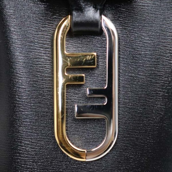 o23 1027 27 1033 Fendi Phone Pouch Shoulder Bag Black