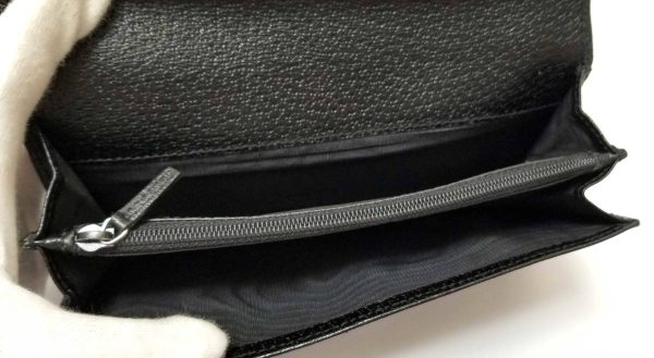 o382049551 5 Gucci Gg Bifold Long Wallet Canvas Black