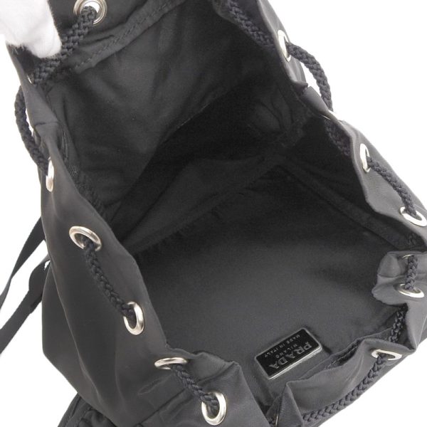 ob1583 6 Prada Backpack Nylon Black Rucksack