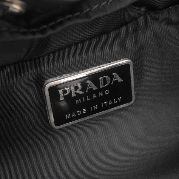 ob1583 7 Prada Backpack Nylon Black Rucksack