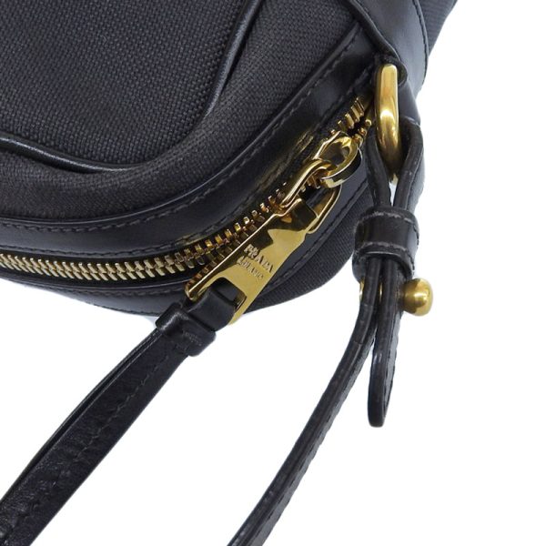 ob1592 4 Prada Shoulder Bag Leather Black Crossbody