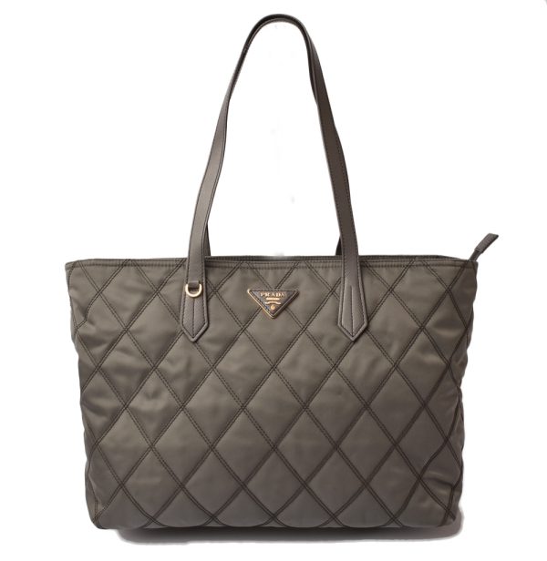 p 18 180 1 Prada Shoulder Tote Bag Gray