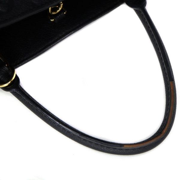 p22 70 14 Louis Vuitton Montaigne MM Shoulder Bag Black