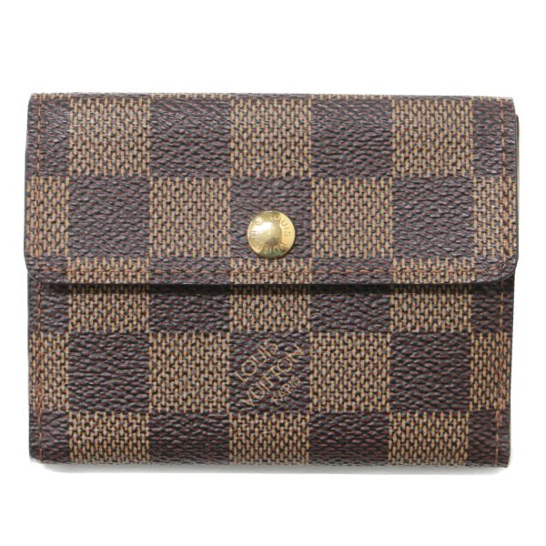 pr13022145 1 Louis Vuitton Coin Purse Damier Ludlow Canvas Brown