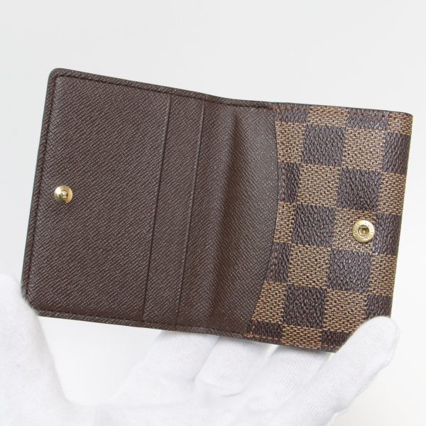 pr13022145 3 Louis Vuitton Coin Purse Damier Ludlow Canvas Brown