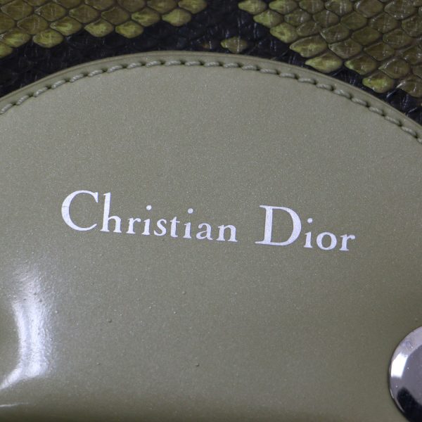 pr14012287 7 Christian Dior Shoulder Bag Leather Yellow