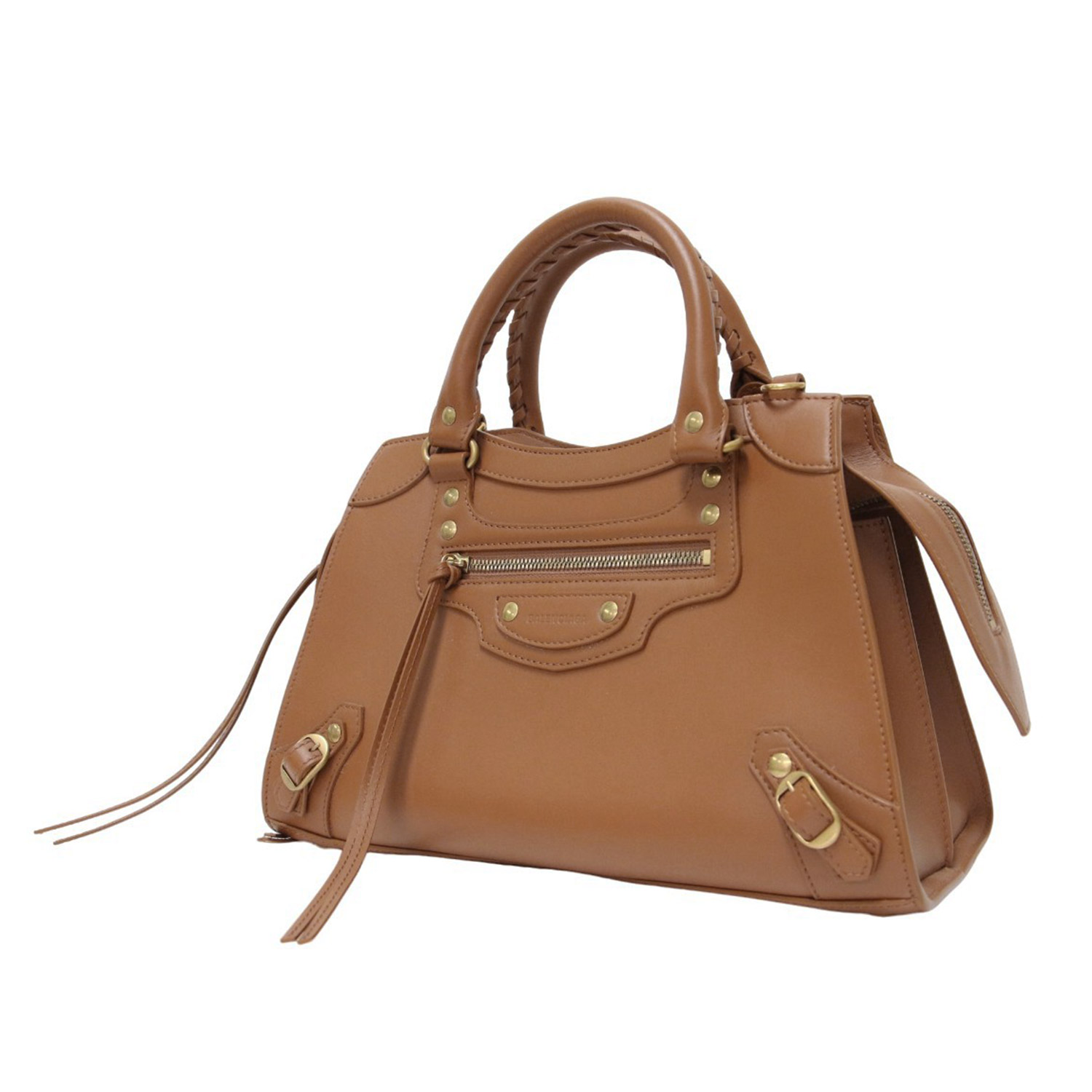 Balenciaga classic city fashion brown