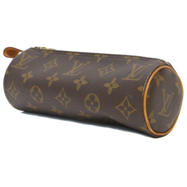 pr14040445 1 Louis Vuitton Truth Ronde Pen Case Pvc Brown