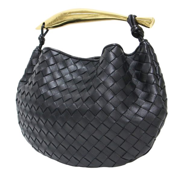 pr14052079 1 Bottega Veneta Intrecciato Leather Handbag Black