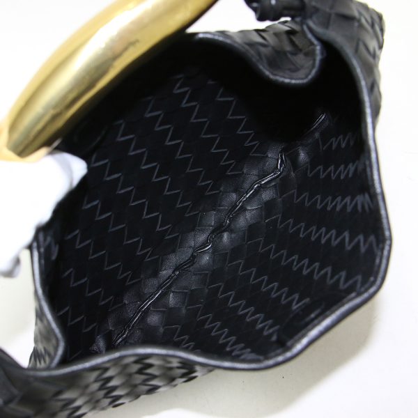 pr14052079 5 Bottega Veneta Intrecciato Leather Handbag Black