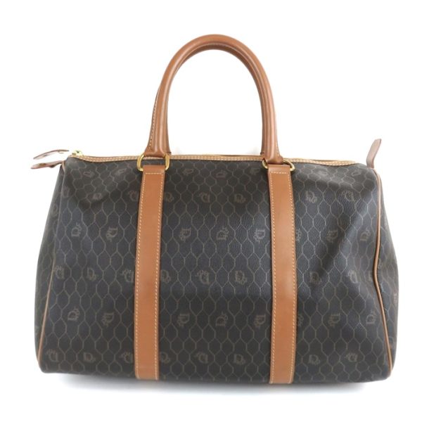 rk9893 1 Christian Dior Monogram Trotter Boston Bag Brown