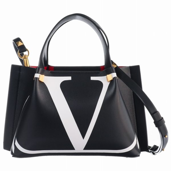 rw0b0e00rrxner Valentino Garavani Logo Bag Shoulder Black