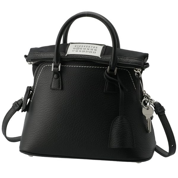 s56wg0082h7735 1 Maison Margiela Mini Shoulder Bag Calfskin Black