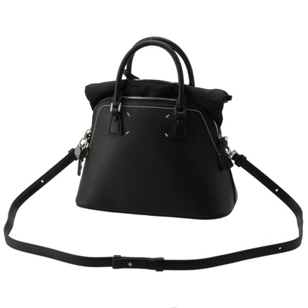 s56wg0082h7735 2 Maison Margiela Mini Shoulder Bag Calfskin Black