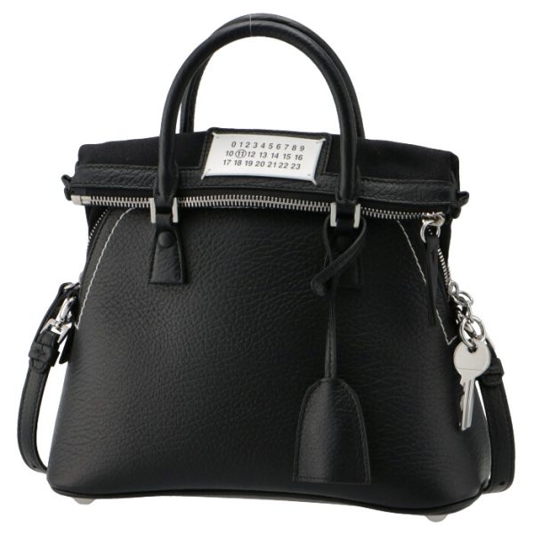 s56wg0082p4348t80131 Maison Margiela Mini Shoulder Bag Calfskin Black