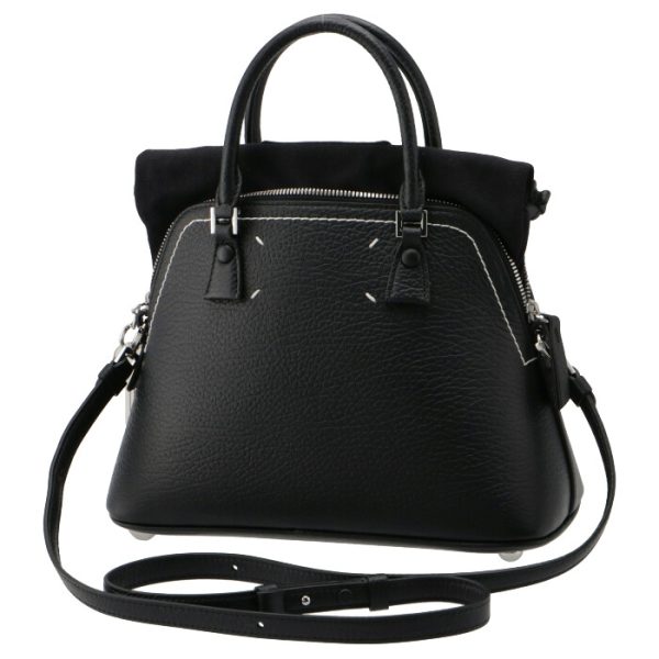 s56wg0082p4348t80132 Maison Margiela Mini Shoulder Bag Calfskin Black