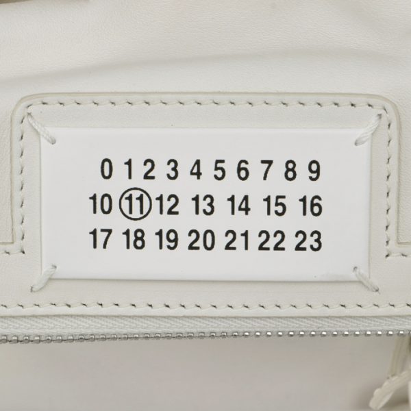 s56wg0082t1003 4 Maison Margiela Mini Shoulder Bag Calfskin White