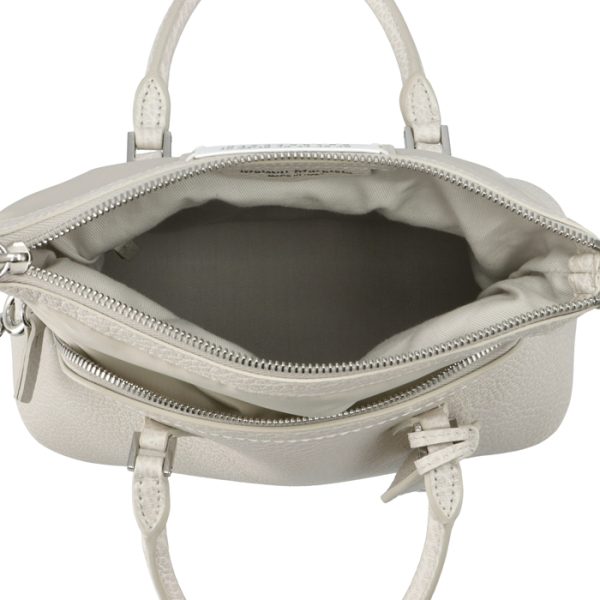 s56wg0082t2003 5 Maison Margiela Mini Shoulder Bag Calfskin Ivory