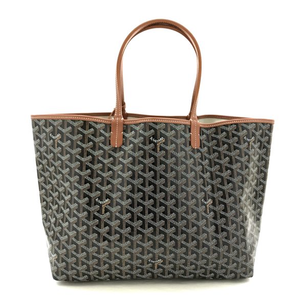 saintlouis pm 03 02 Goyard Tote Bag Saint Louis PM Leather Black