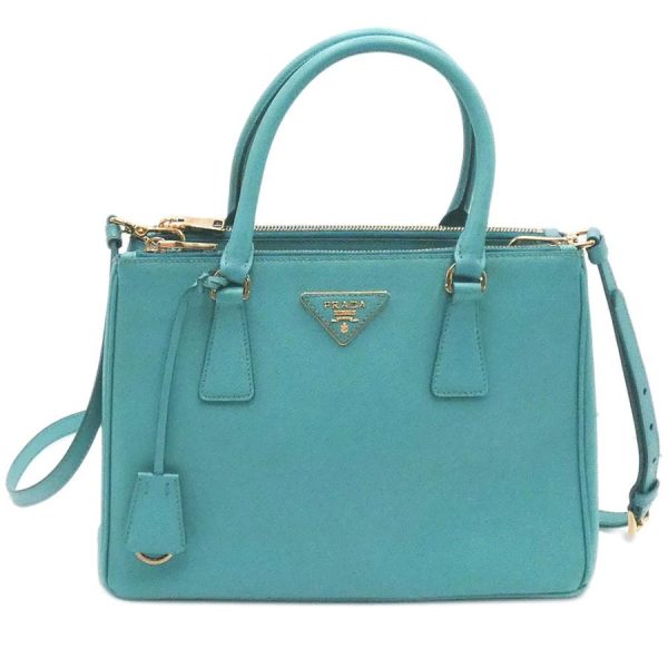 t yjp06180 Prada Galleria 2way Handbag Shoulder Light Blue