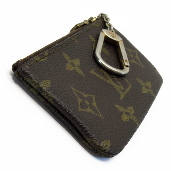 t18334a 1 Louis Vuitton Monogram Pochette Cle Coin Case