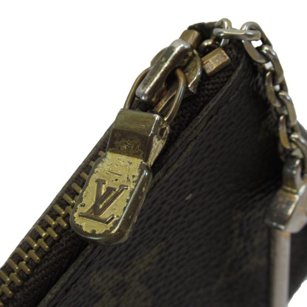 t18334a 3 Louis Vuitton Monogram Pochette Cle Coin Case