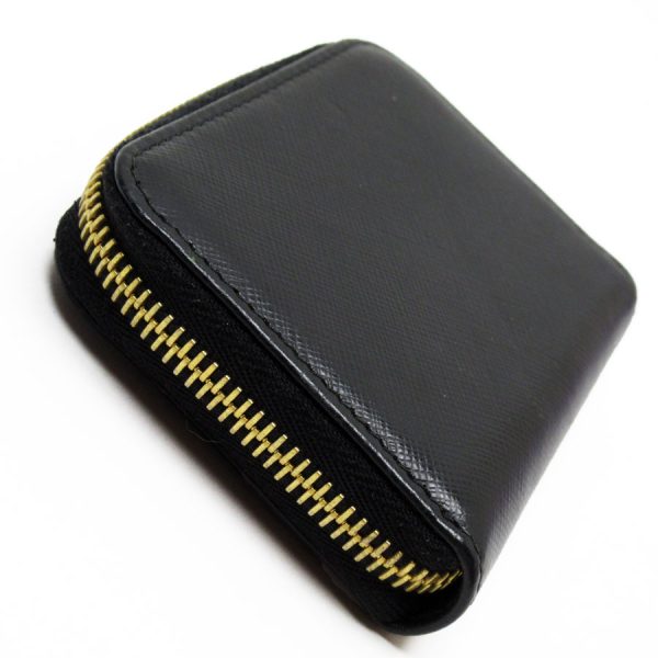 t19218j 1 Prada Leather Coin Case Black