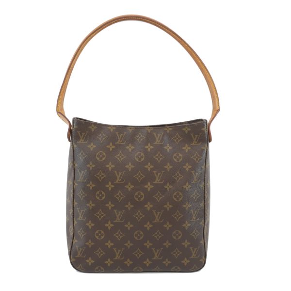 t2312 05 008113nt 01 Louis Vuitton Looping GM Shoulder Bag Brown