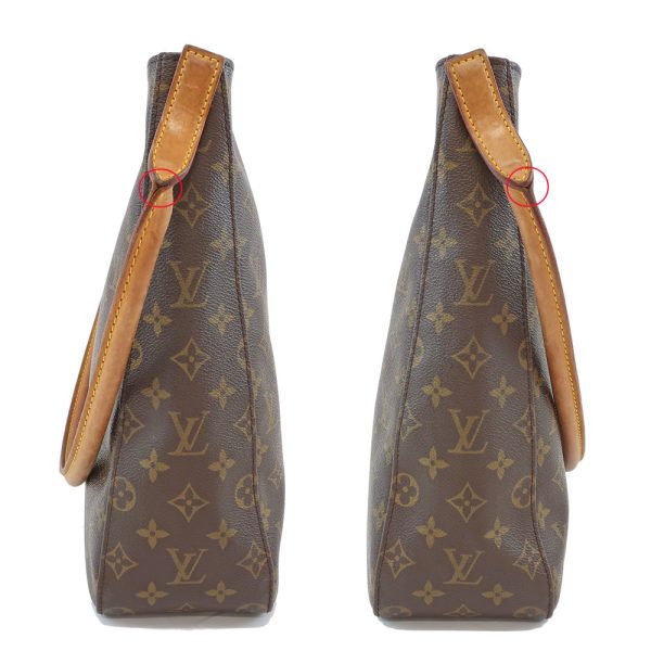 t2312 05 008113nt 02 Louis Vuitton Looping GM Shoulder Bag Brown