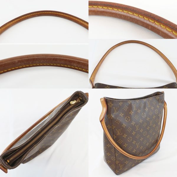 t2312 05 008113nt 09 Louis Vuitton Looping GM Shoulder Bag Brown