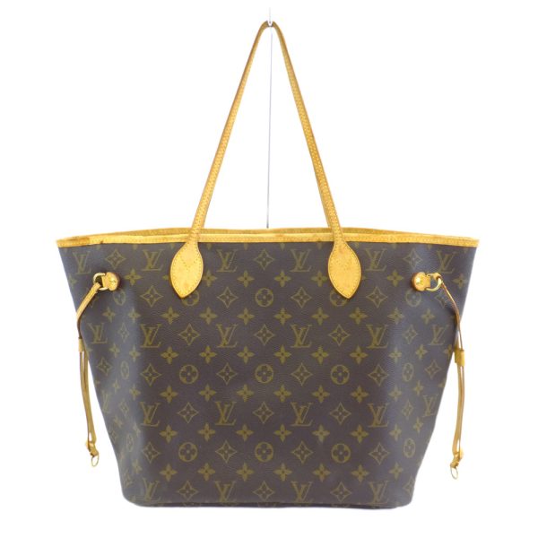 t2403 06 001765kh 01 Louis Vuitton Neverfull MM Tote Bag Brown