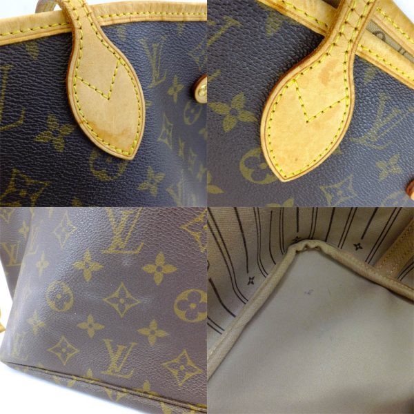 t2403 06 001765kh 09 Louis Vuitton Neverfull MM Tote Bag Brown