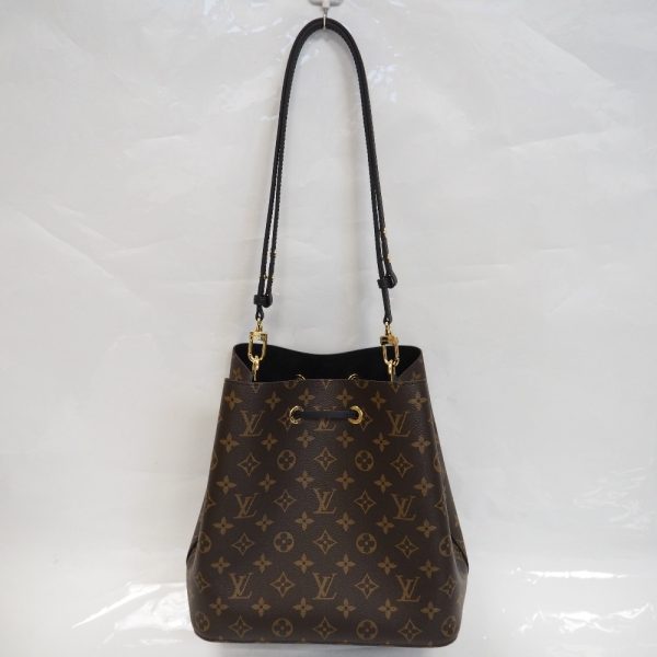 th530061 3 Louis Vuitton Monogram Neonoe IC Chip Shoulder Bag Noir