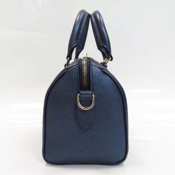 th907702 14 Louis Vuitton Speedy Bandouliere 20 2way Navy Blue