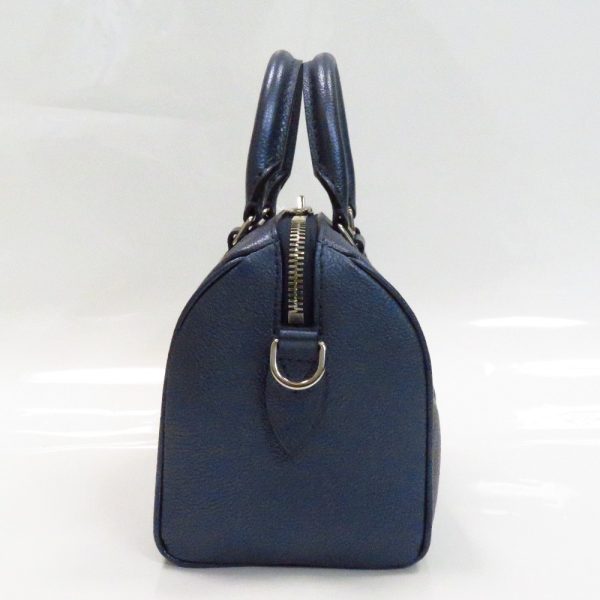 th907702 15 Louis Vuitton Speedy Bandouliere 20 2way Navy Blue