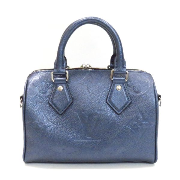 th907702 6 Louis Vuitton Speedy Bandouliere 20 2way Navy Blue