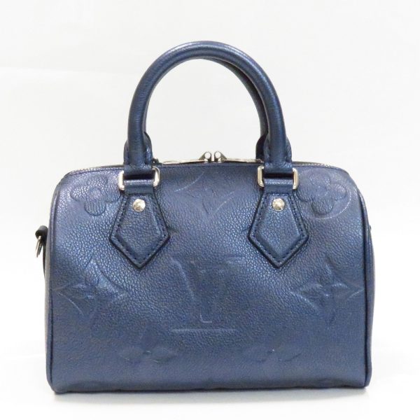 th907702 7 Louis Vuitton Speedy Bandouliere 20 2way Navy Blue