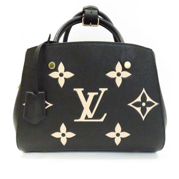 th912551 2 Louis Vuitton Montaigne BB Handbag 2Way Black