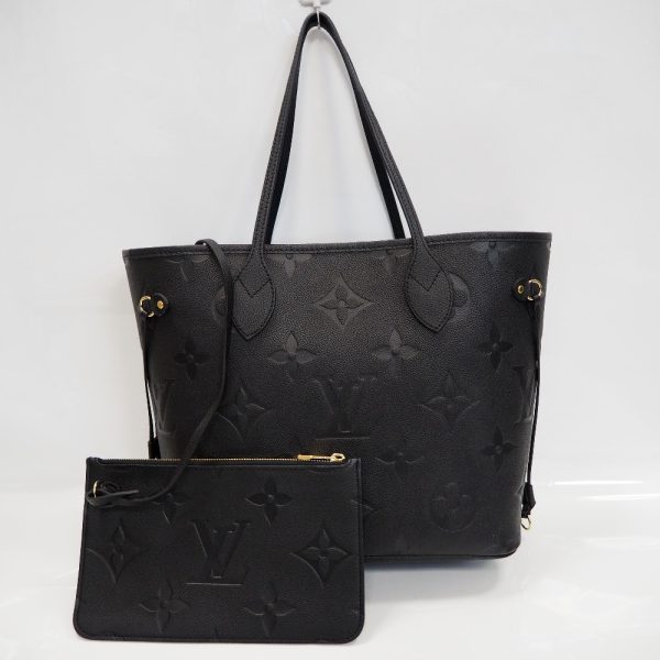 th914821 3 Louis Vuitton Neverfull MM Tote Bag Noir