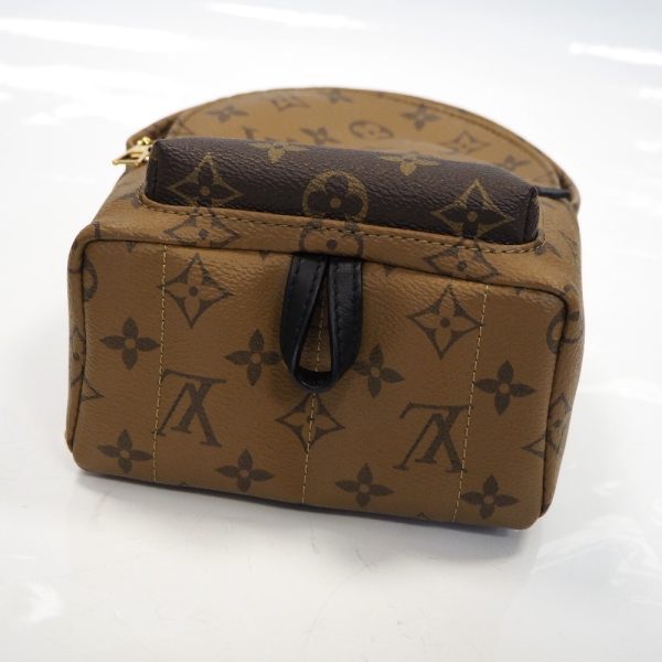 th939481 6 Louis Vuitton Monogram Reverse Palm Spring Backpack Mini Bag Brown