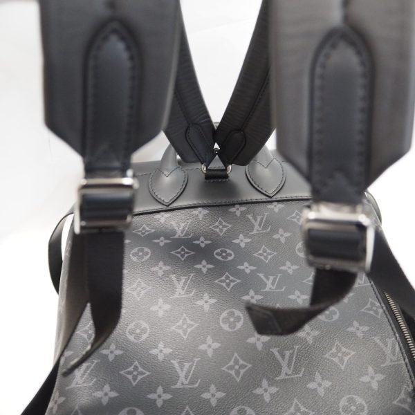 th943971 14 Louis Vuitton Steamer BackPack Monogram Eclipse Bag Black