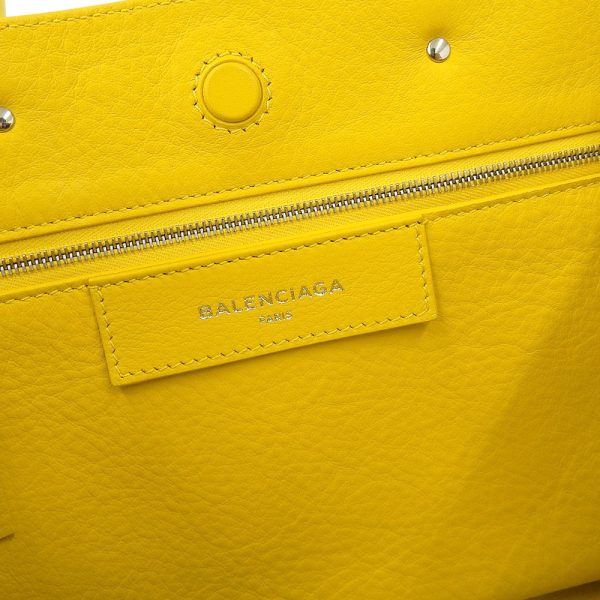 tkh21b0716001 9 Balenciaga Paper Mini Leather 2way Bag Yellow