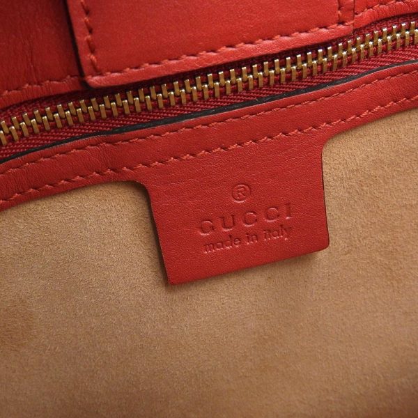 tkh21b0918017 8 Gucci Sylvie Leather Handbag Red