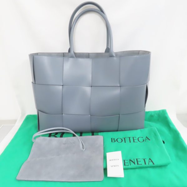 ts480091 1 Bottega Veneta Alco Tote Bag Leather Gray