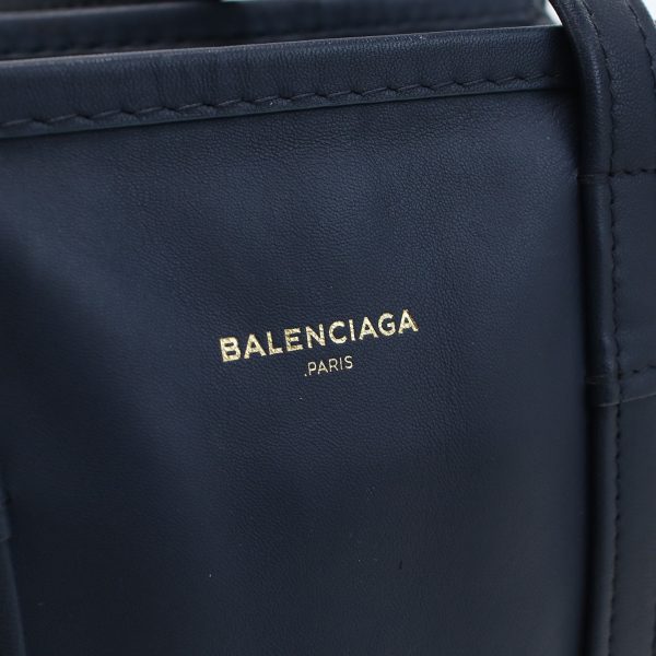 usdbg65608011012 Balenciaga Bazaar Shopper Leather Tote Bag Black