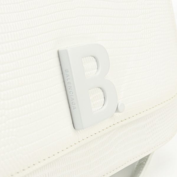 usdbg69809011005 Balenciaga Shoulder Bag Leather Off White