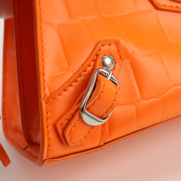 usdbg70637011 5 Balenciaga Neo Classic City Mini Leather Handbag Orange