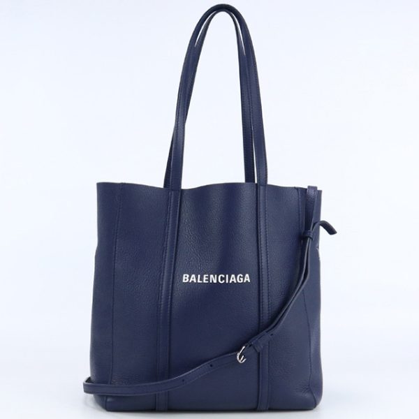 usdbg71647011 1b Balenciaga Everyday XS Tote Bag Calf Navy