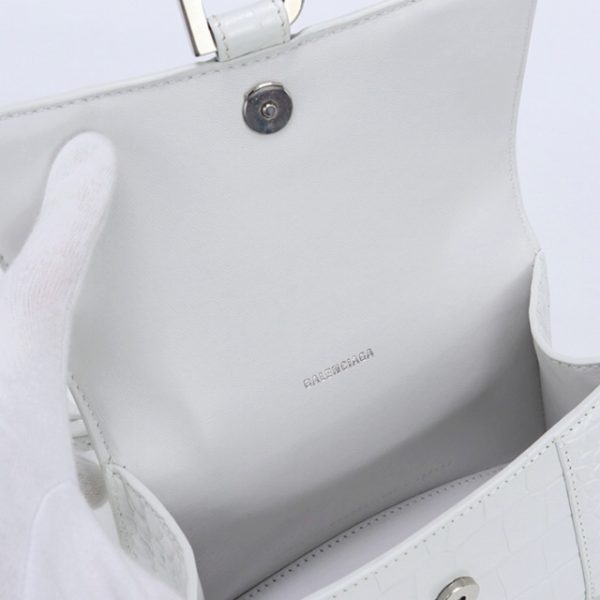 usdbg73397011 4 Balenciaga Hourglass XS Handbag White