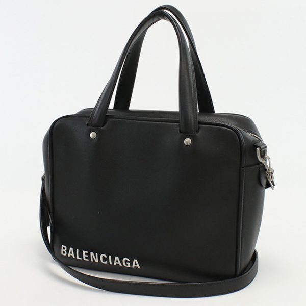 usdbg74826011 1c Balenciaga Triangle Square S Handbag Black